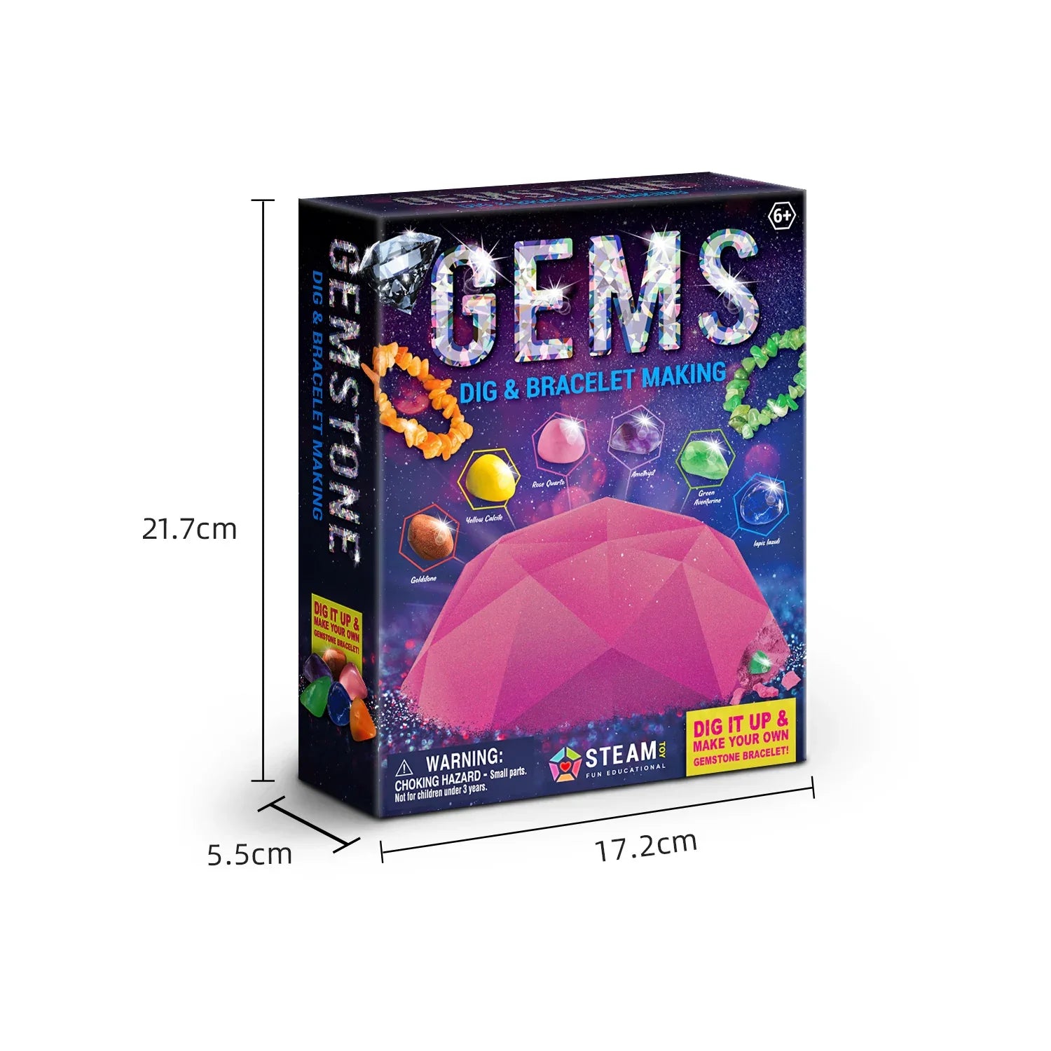 Gemstone Dig And Bracelet Making - Toys in kuwait